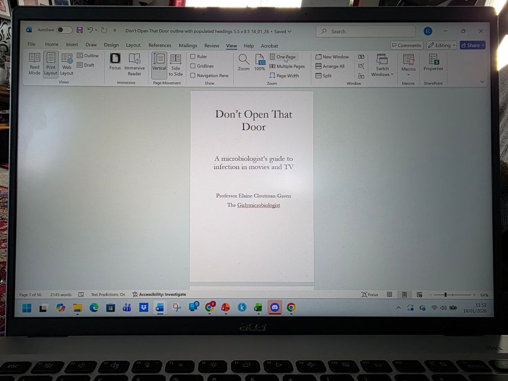 The Next Chapter: Don’t Open That Door! A Microbiologist’s Guide to ...